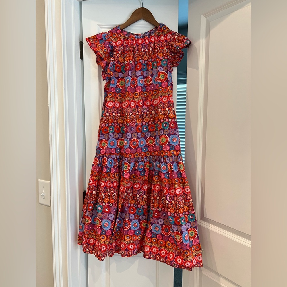 Retro Flower Power Dress! Boutique Style.